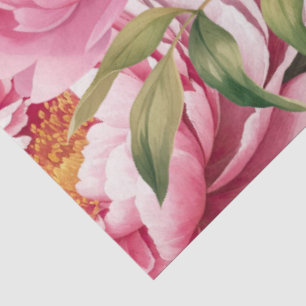 Pink Peony Tissue Paper