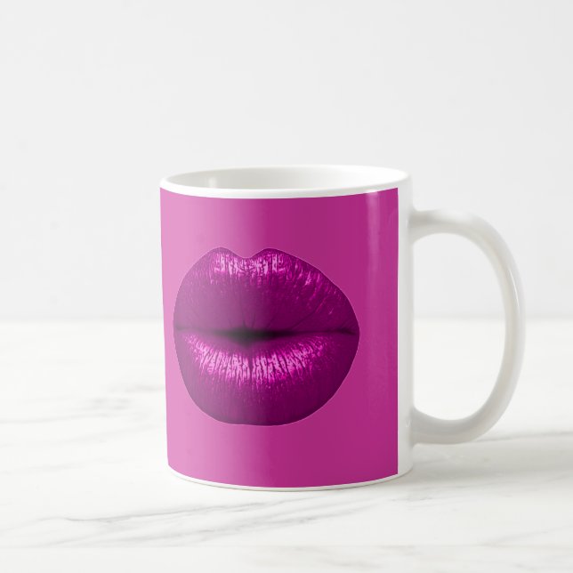 PINK PERFECTION LIPSTICK MAKEUP BEAUTY FASHION SAL COFFEE MUG (Right)