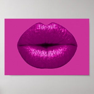 PINK PERFECTION LIPSTICK MAKEUP BEAUTY FASHION SAL POSTER