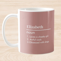Pink Personalised Name Definition
