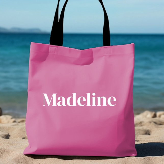 Pink Personalised Tote for Bachelorette  (Creator Uploaded)