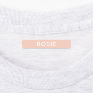 Pink Personalized Name School Kids Clothing