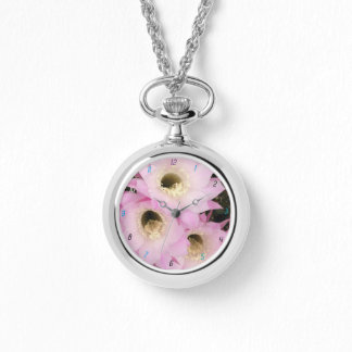 Pink petals of the desert watch