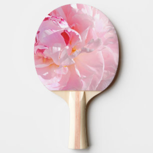pink petals ping pong paddle