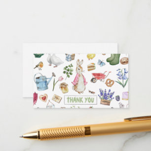 Pink Peter the Rabbit Enclosure Card