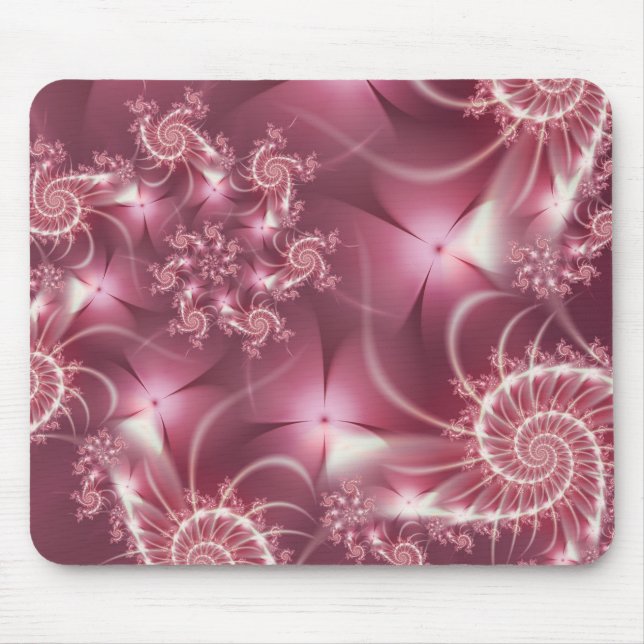 Pink Petticoats Mouse Pad (Front)