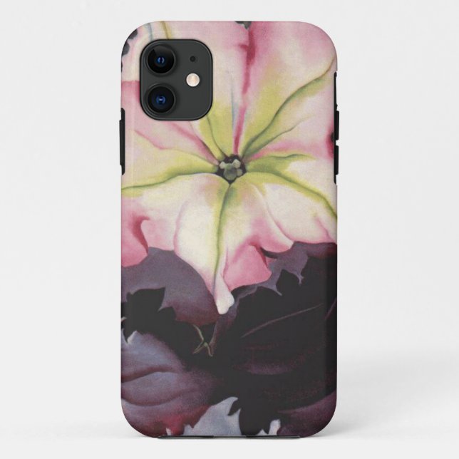 Pink Petunia Case-Mate iPhone Case (Back)