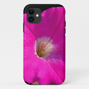 pink petunia flower iPhone 11 case