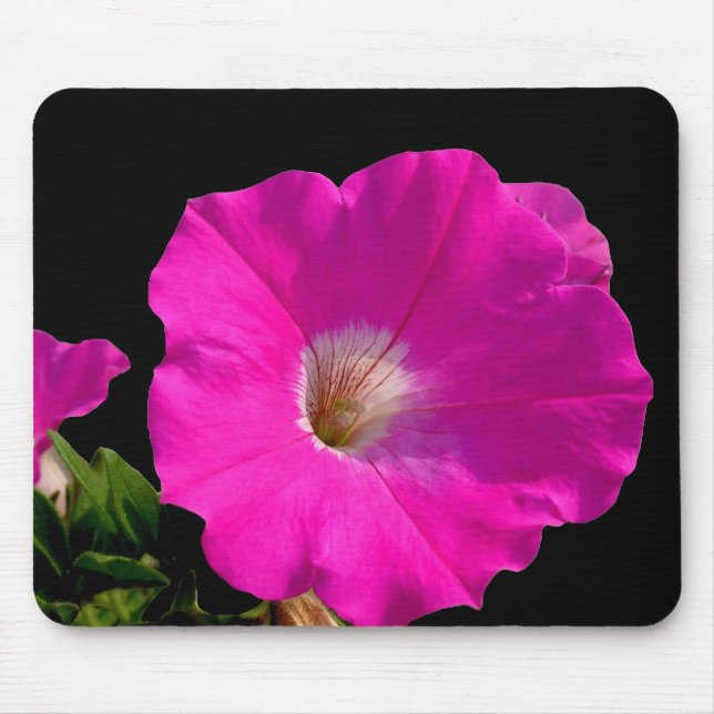 Pink Petunia Flower Mouse Pad (Front)