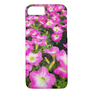 pink petunia plants iPhone 8/7 case