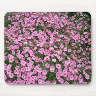 Pink Petunias Mouse Pad
