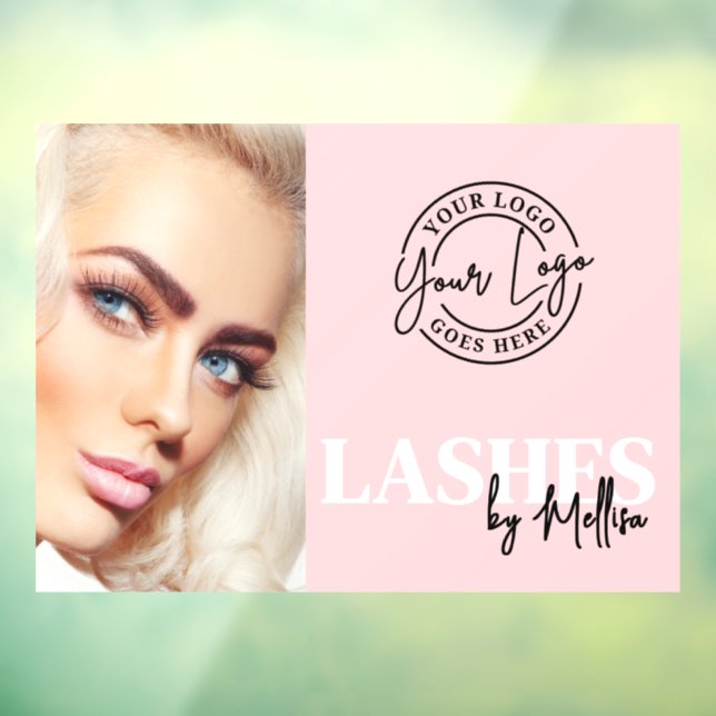 Pink Photo Logo Lashes (Sheet 3)