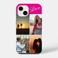 Pink Photo Personalised Stylish Couple in love