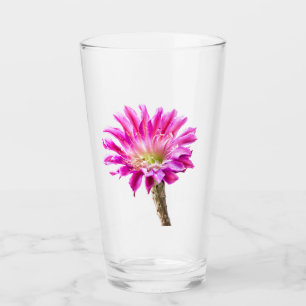 Pink Piazza cactus flower in bloom Glass