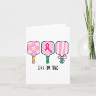 Pink Picklebyll Tee Preppy Breast Cancer Dink For Card