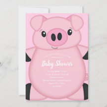 Pink Pig Baby Shower