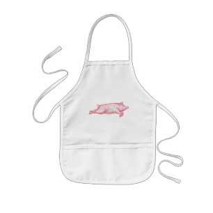 Pink Pig Kids Apron