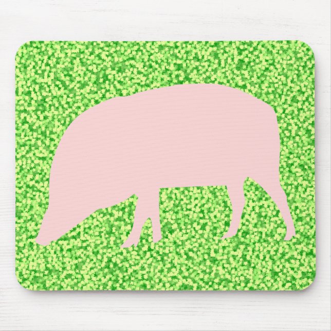 Pink Pig Mousepad (Front)