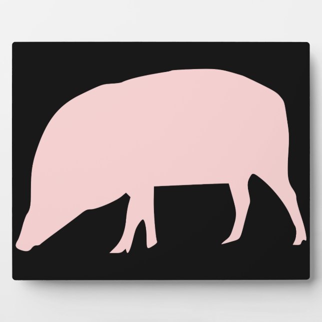 Pink Pig Plaque (Front)