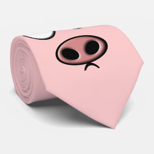 Pink Pig Tie