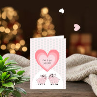 Pink piggy couple 
