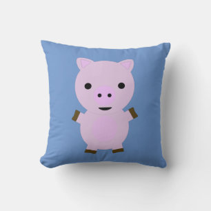 Pink Piggy Cushion