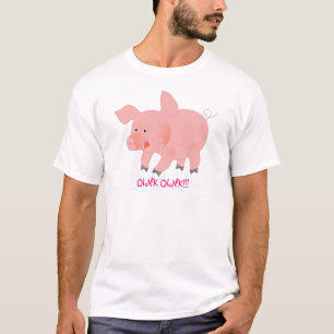 Pink Piggy Says oink oink!!! T-Shirt
