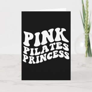Pink Pilates Princess Aesthetic Mind Body Yoga Wor Card