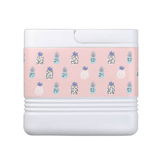 Pink Pineapple Can Cooler