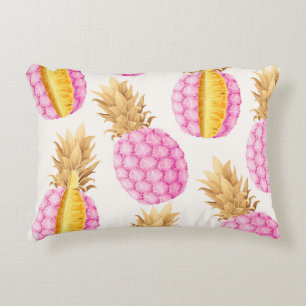 Pink Pineapple: High Detailed Vintage Decorative Cushion