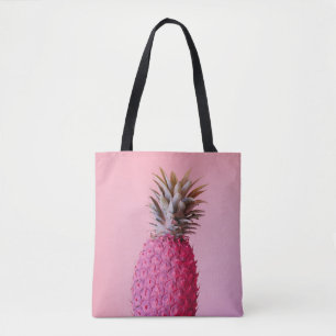 PINK PINEAPPLE TOTE BAG