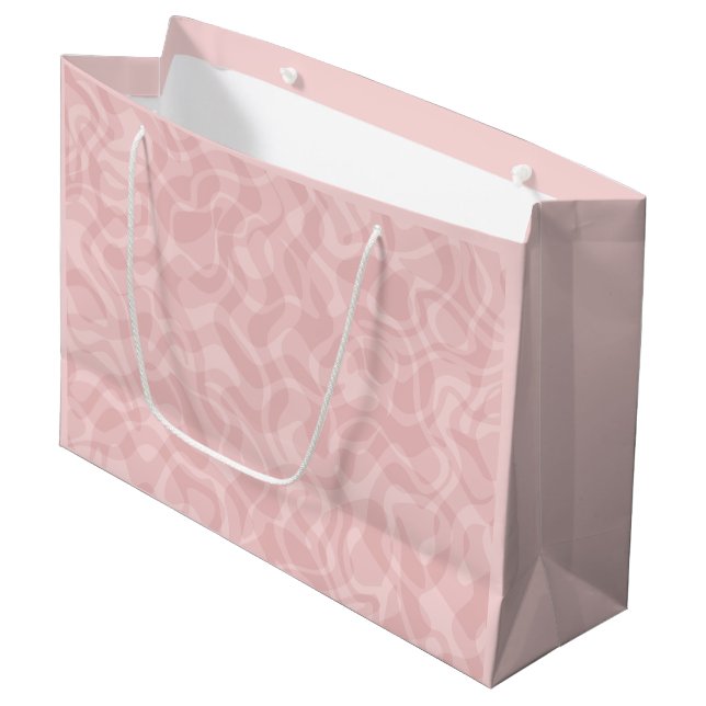 Pink Pink Large Gift Bag (Front Angled)