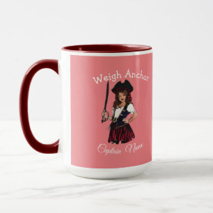 Pink Pirate Mug