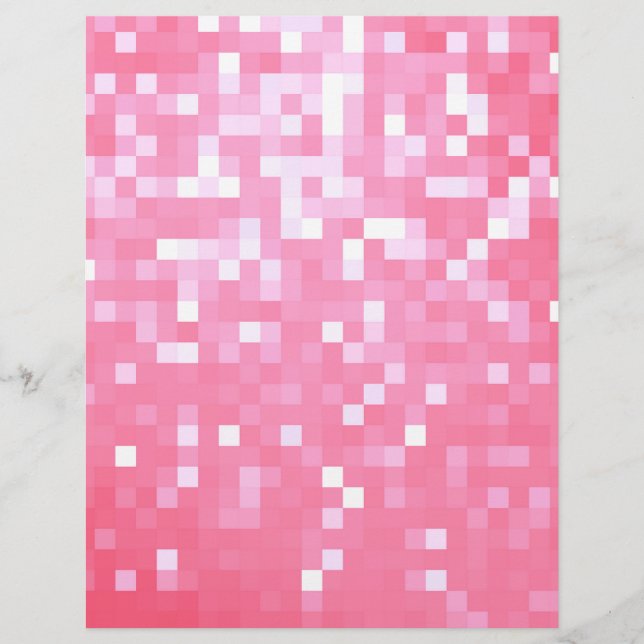 Pink Pixel Sparkle (Front)