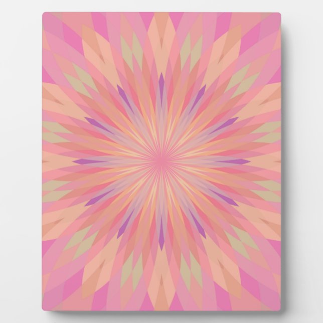 Pink Pixels 3 Plaque (Front)
