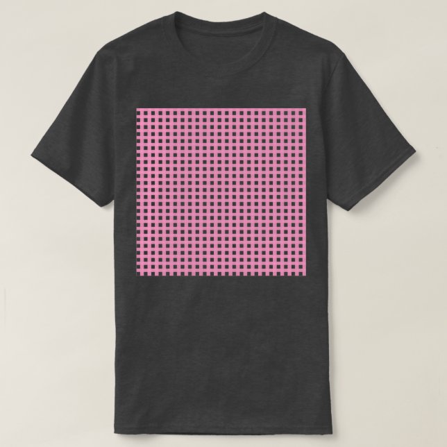 Pink Plaid T-Shirt (Design Front)