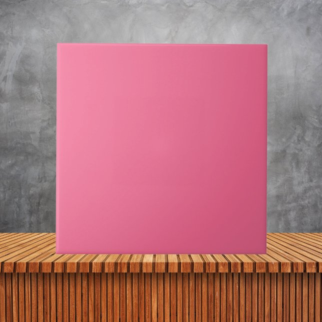  Pink Plain Solid Colour Ceramic Tile (Creator Uploaded)
