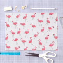 Pink Plastic Lawn Flamingos