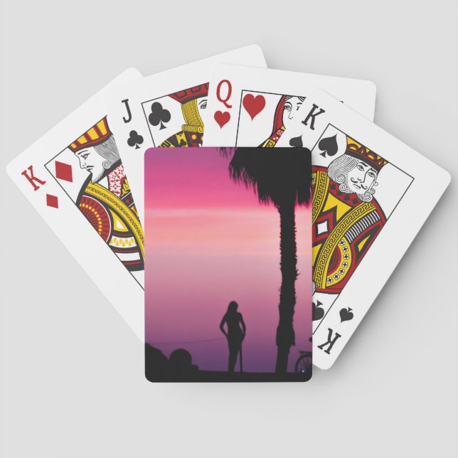 PINK PLAYING CARDS (Back)