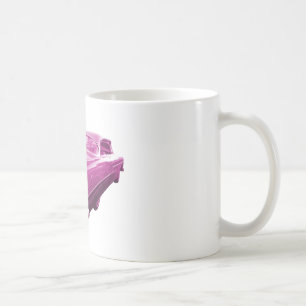 Pink Plymouth Tail Fins Coffee Mug
