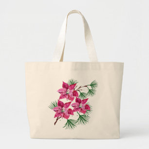 Pink Poinsettia Bag