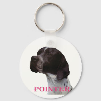 Pink pointer keychain
