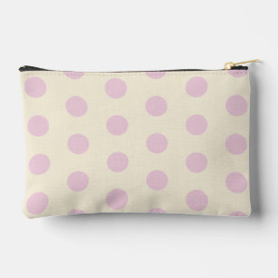 Pink Polka Dot Accessory Pouch