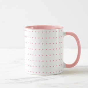 Pink Polka Dots Combo Coffee Mug