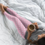 Pink Polka Dots Leggings<br><div class="desc">Pink polka dot leggings</div>