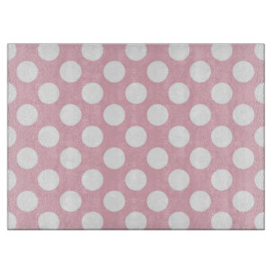 Pink Polka Dots, Polka Dot Pattern, Dots, Dotted Cutting Board
