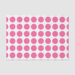 Pink Polka Dots Tissue Paper