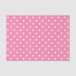 Pink Polka Dots Tissue Paper