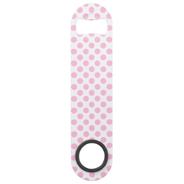 Pink Polka Dots with Customisable Background (Front)
