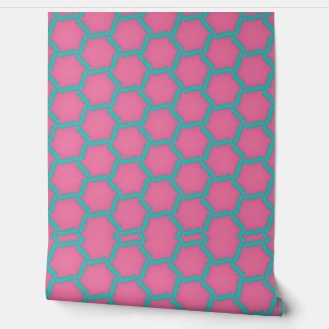 pink polka dotsCustom Wallpaper 2' x 4', NullValue (Unrolling)